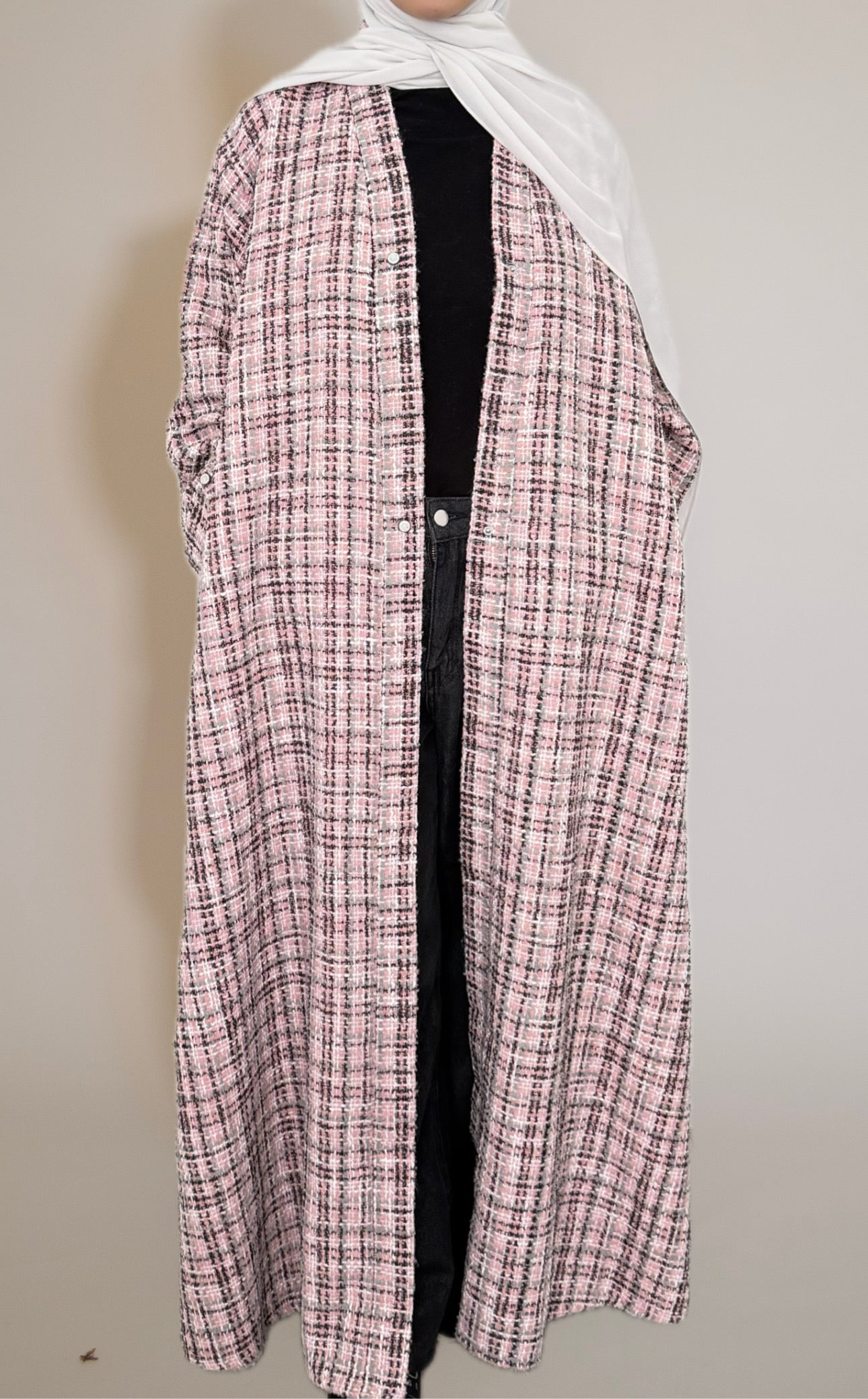 Hawa Pink Abāyah Coat