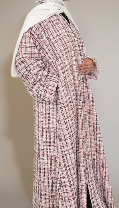 Hawa Pink Abāyah Coat