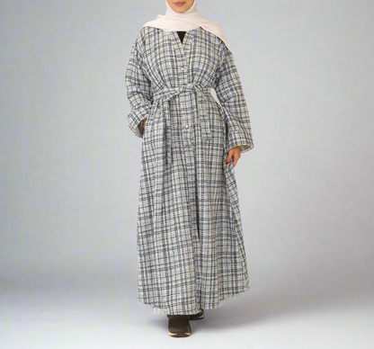 Hawa Blue Abāyah Coat