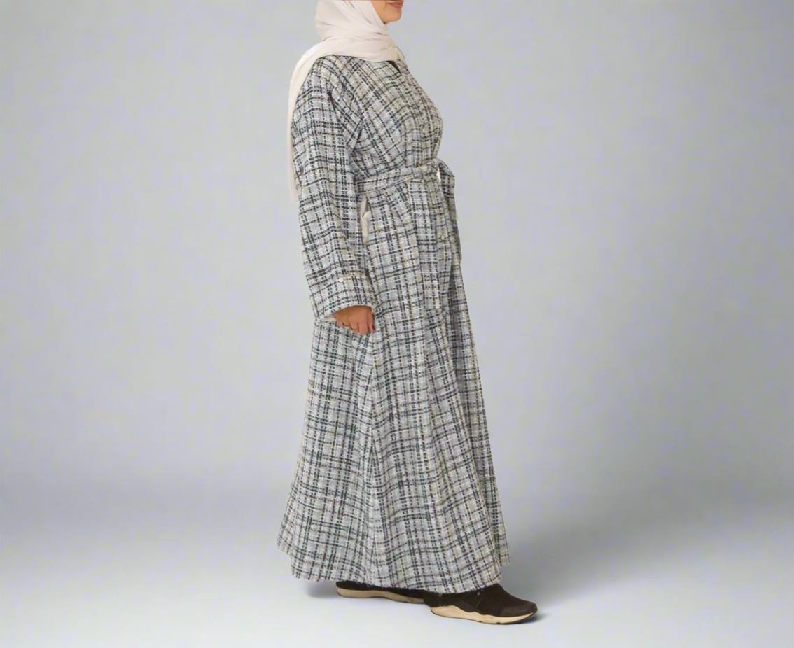 Hawa Blue Abāyah Coat