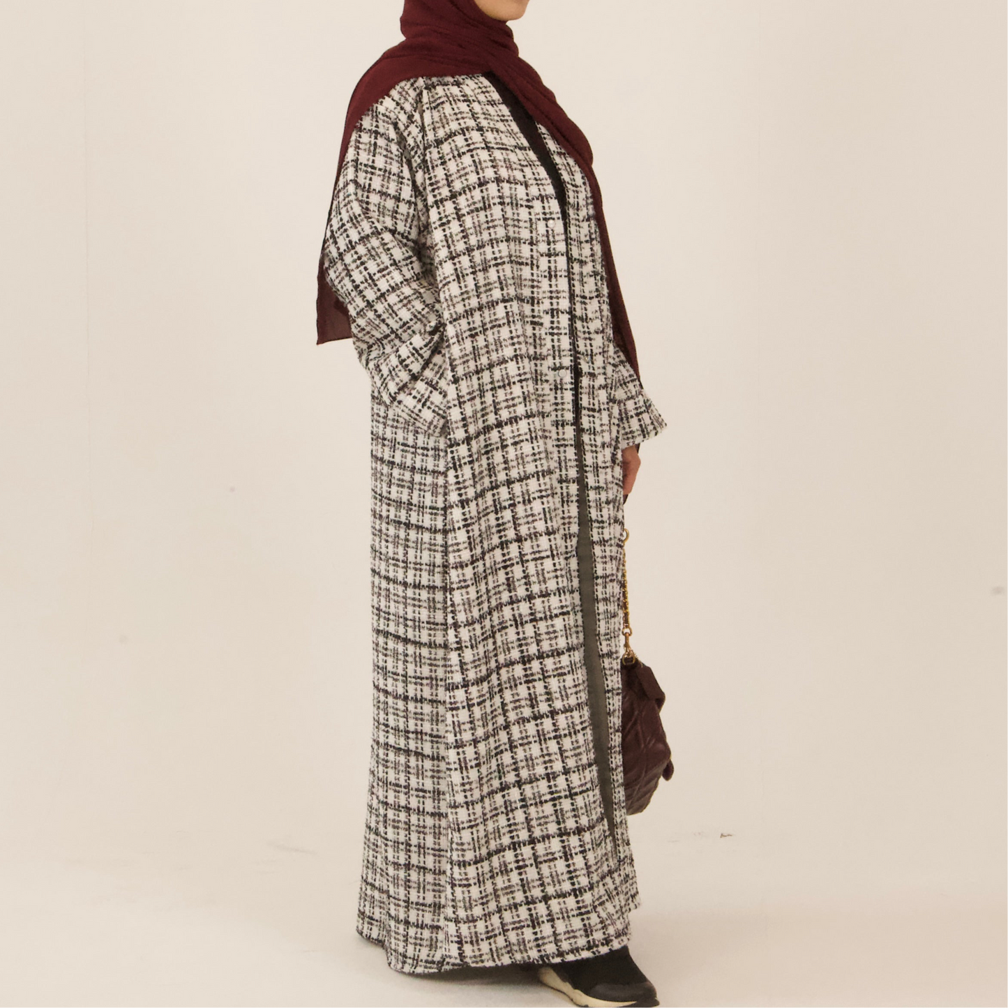 Hawa White Abāyah Coat