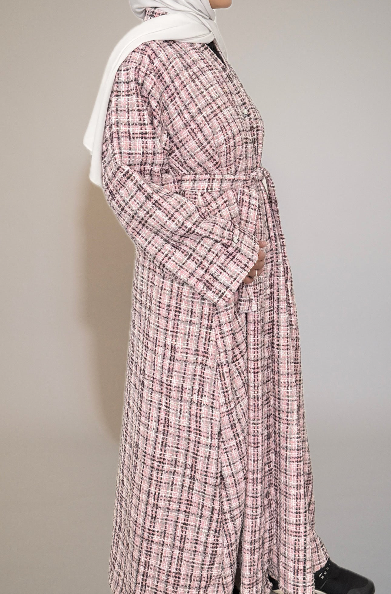 Hawa Pink Abāyah Coat