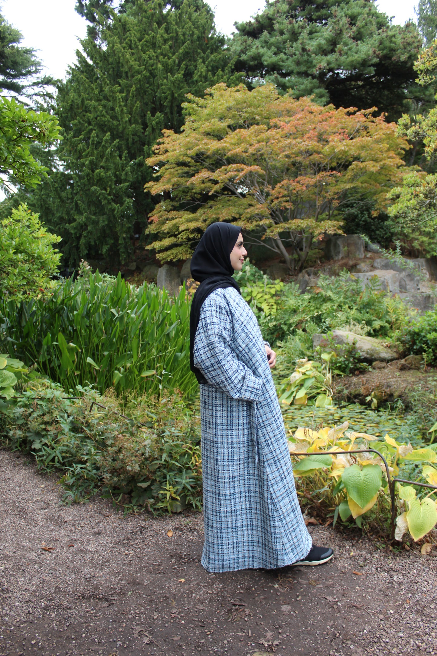 Hawa Blue Abāyah Coat