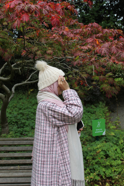 Hawa Pink Abāyah Coat