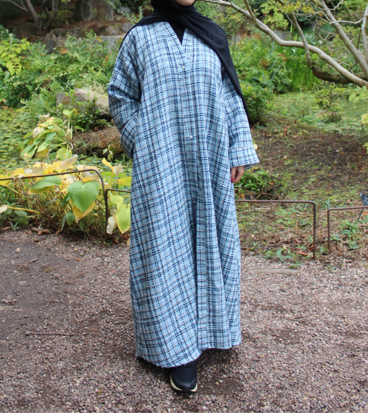 Hawa Blue Abāyah Coat