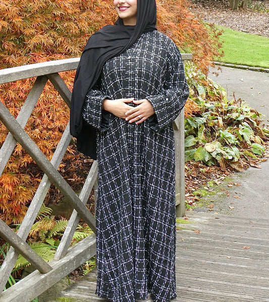 Hawa Black Abāyah Coat