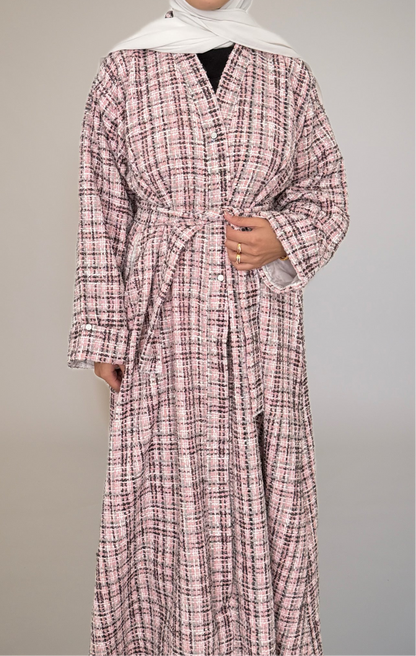 Hawa Pink Abāyah Coat